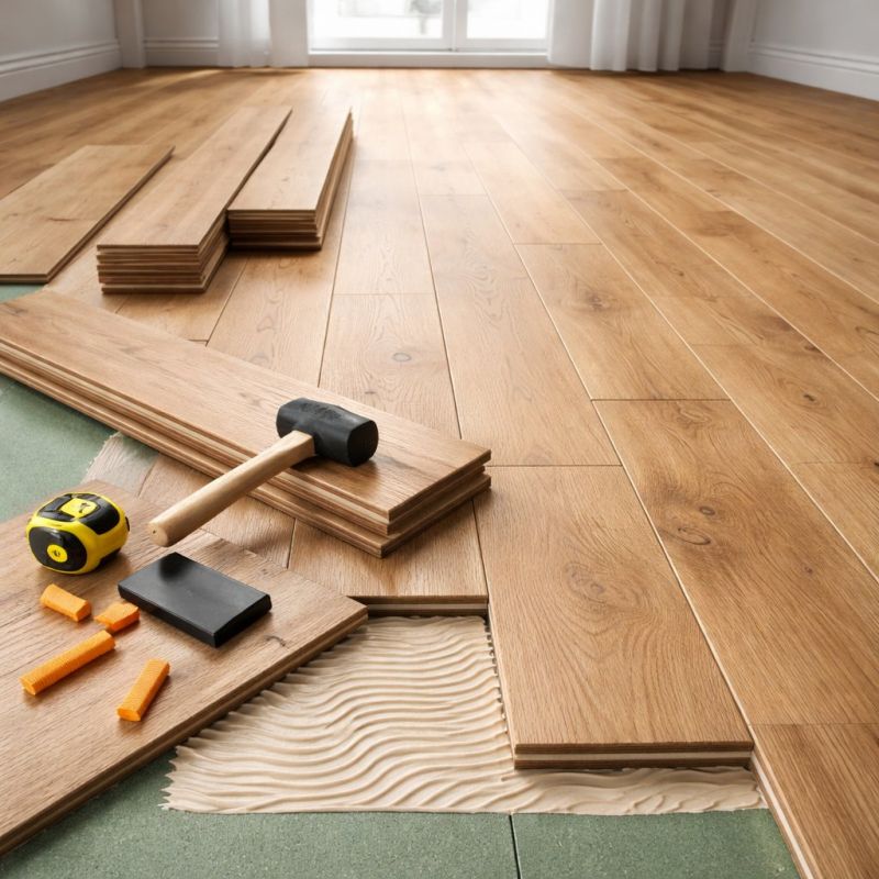 Engineered Wood Installation in North Kingstown, RI