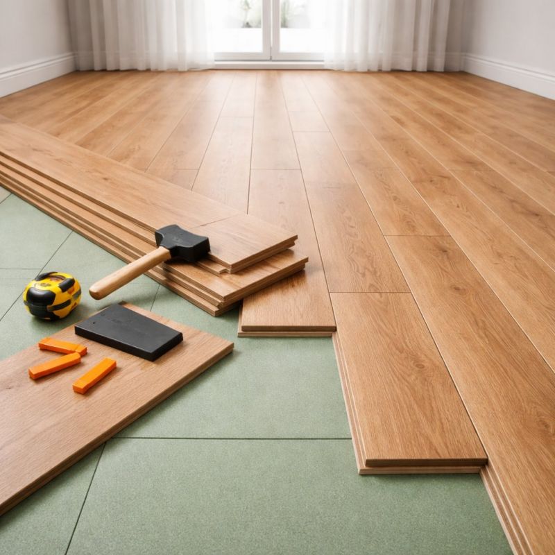 Laminate Floor Installation in Hope Valley, RI