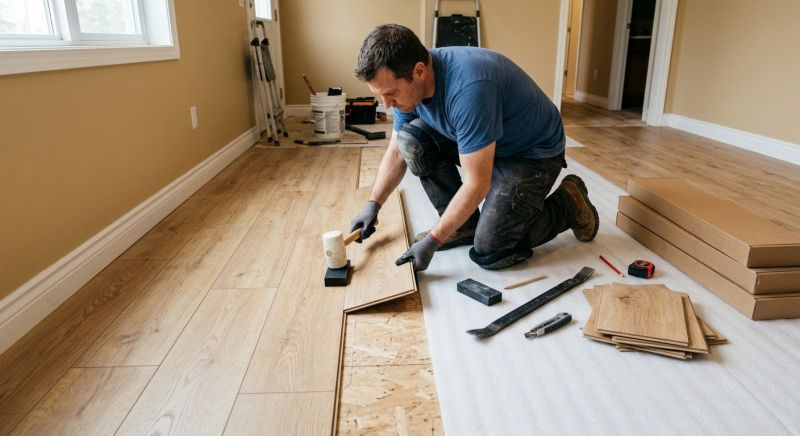 Laminate Floor Installation in Narragansett, RI