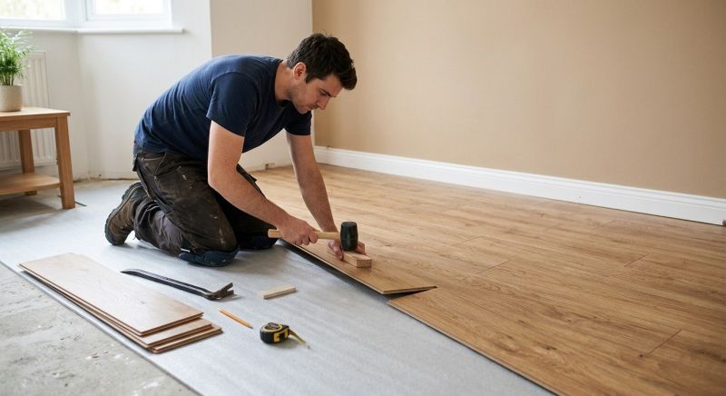Laminate Floor Installation in Westport, MA