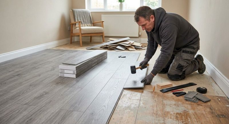 Laminate Floor Replacement in Cranston, RI