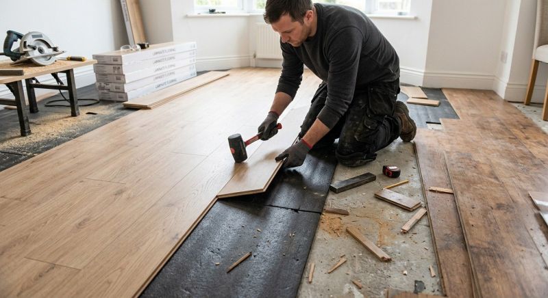 Laminate Floor Replacement in Pawcatuck, CT