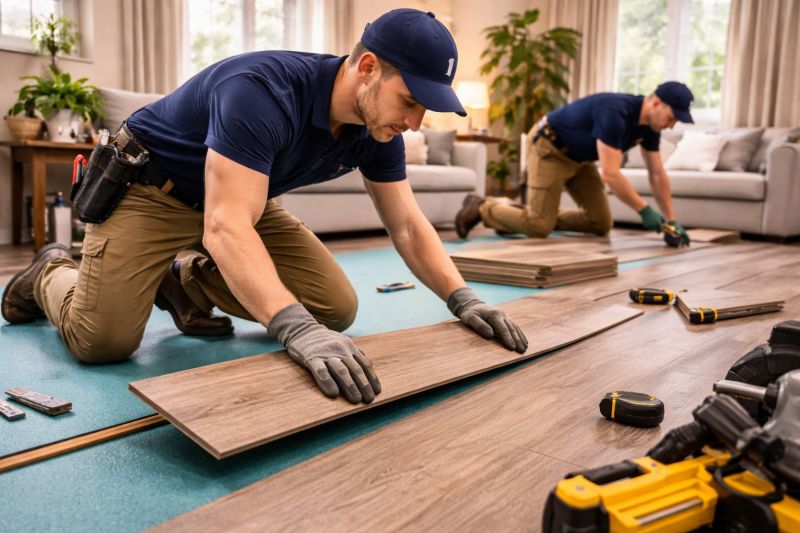 Laminate Floor Replacement in Plainfield, CT