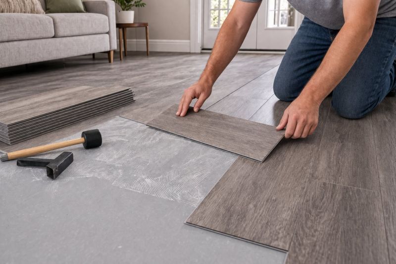 Luxury Vinyl Tile Installation in Charlestown, RI