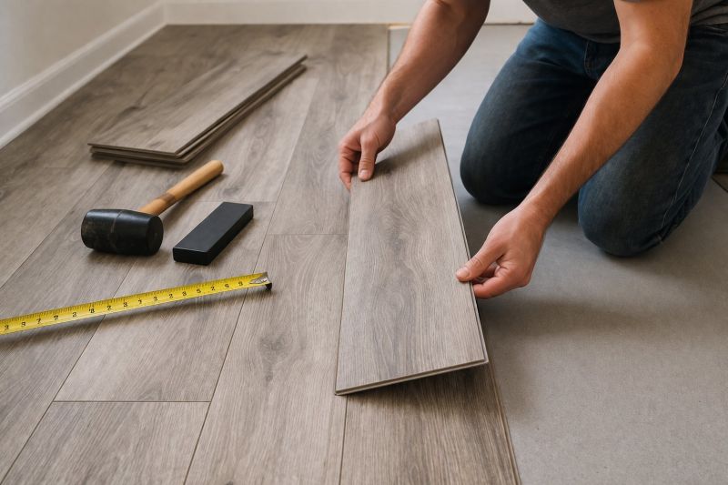 Luxury Vinyl Tile Installation in Dighton, MA
