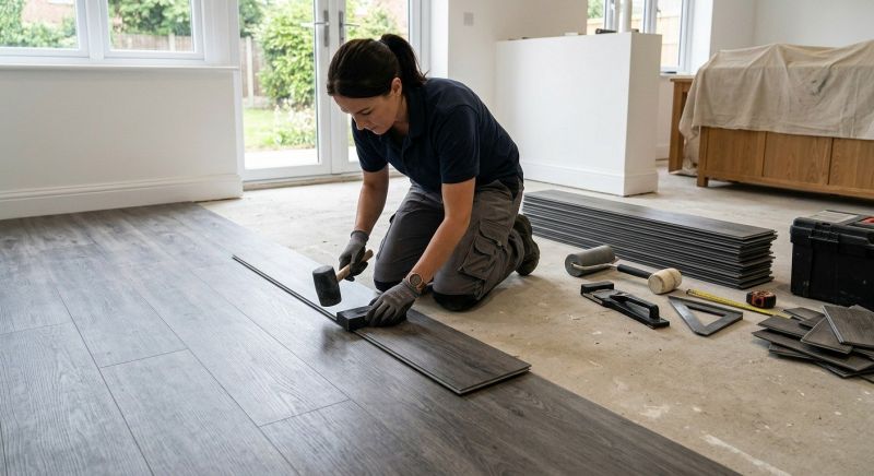 Luxury Vinyl Tile Installation in Providence, RI
