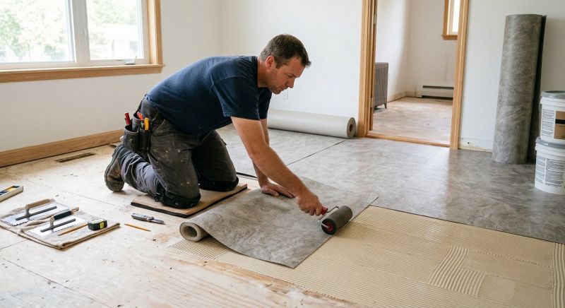 Sheet Flooring Installation in Swansea, MA