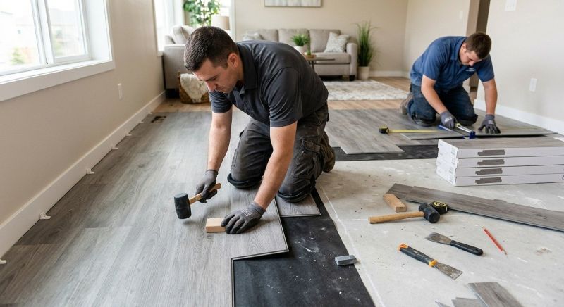 Vinyl Flooring Installation in Exeter, RI