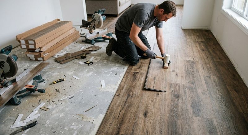 Vinyl Flooring Installation in Johnston, RI