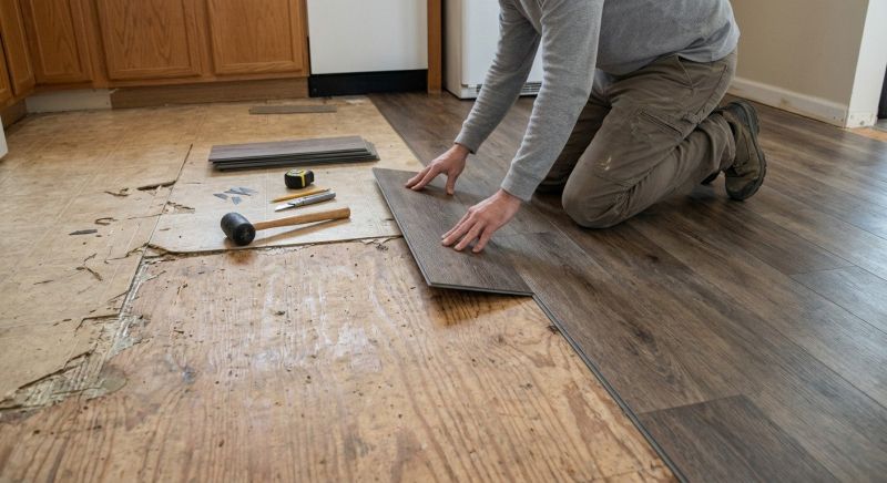 Vinyl Flooring Installation in Riverside, RI
