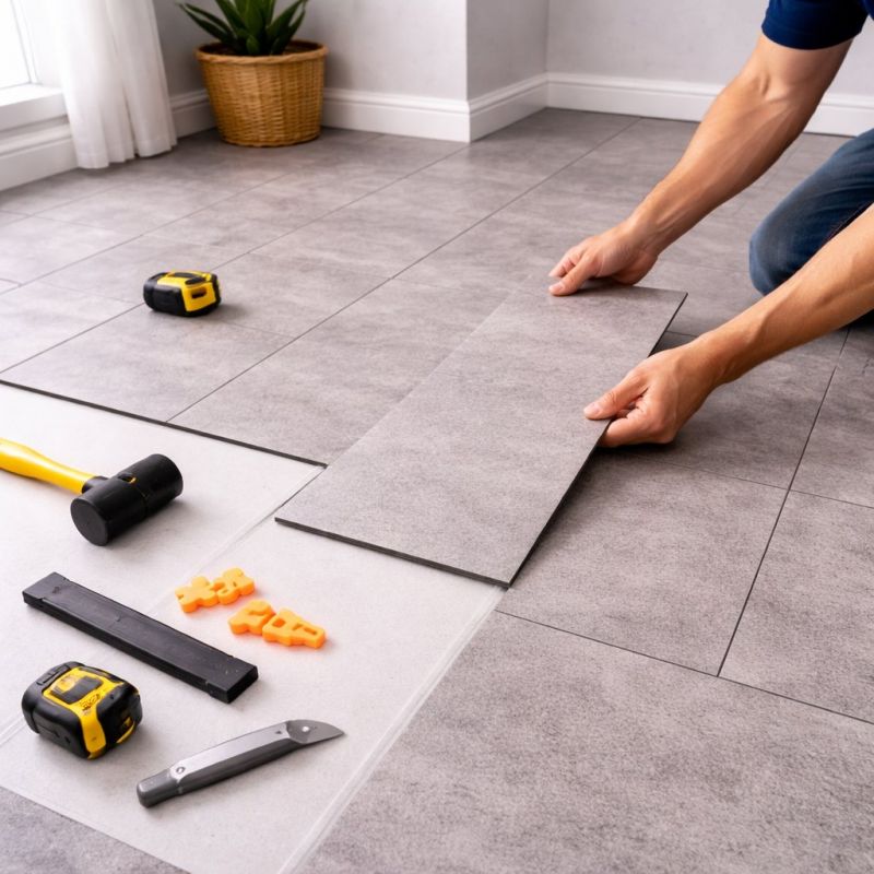 Vinyl Tile Installation in North Kingstown, RI