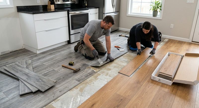 Vinyl Tile Replacement in North Kingstown, RI